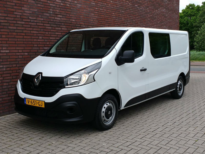 LDC 4m³ Dubbel Cabine 6-persoons bestelbus - Renault Trafic Dubbel Cabine