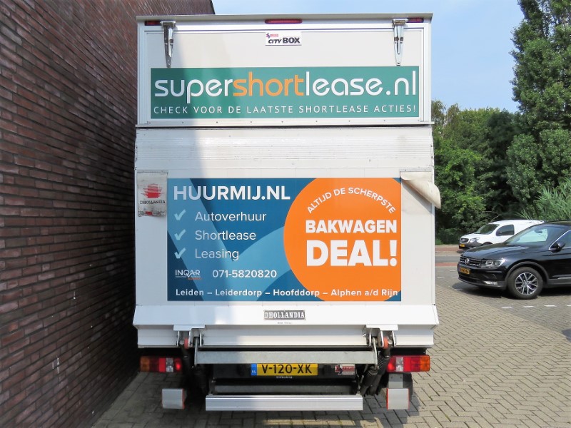 Q22L 22m³ Box truck with tail lift