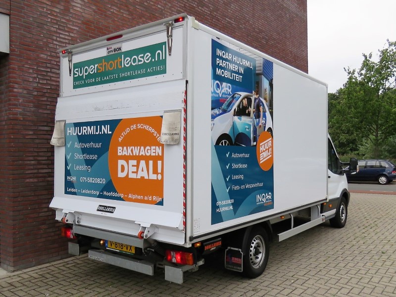 Q18L 18m³ Bakwagen met laadlift